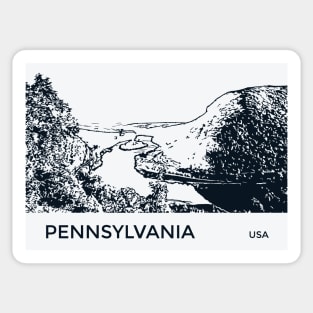 Pennsylvania USA Sticker